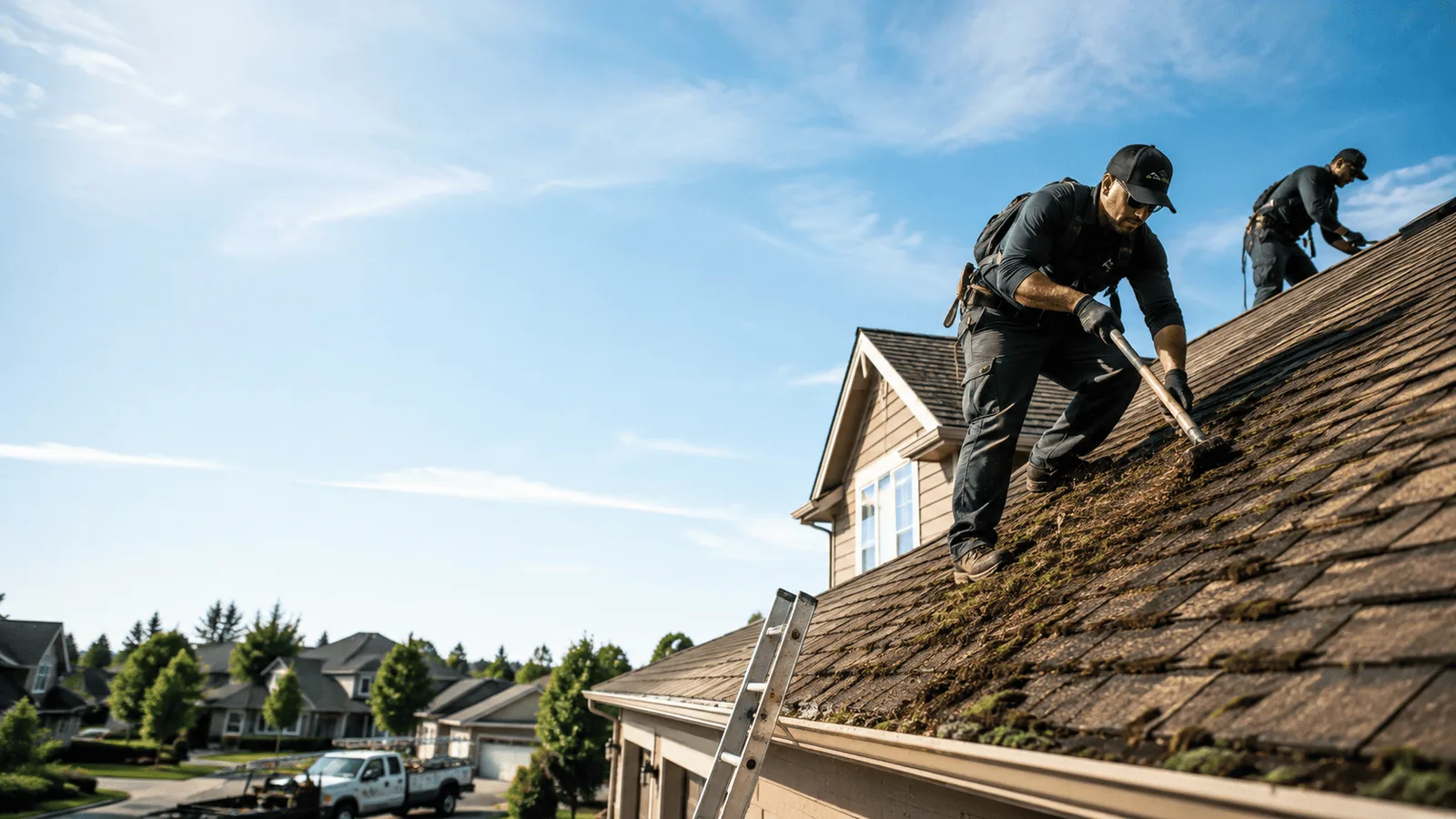 Roof Moss Removal in Pensacola, FL near me